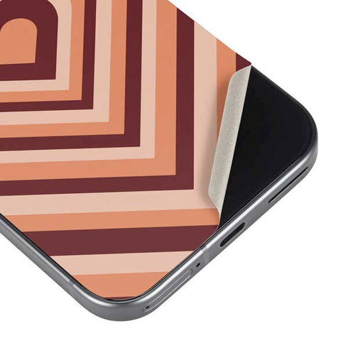 Autumn Heart Pattern Pixel 9 Pro XL Skin